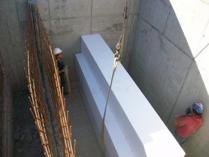 Benchmark Foam Geofoam Water Treatment Facility Installation B