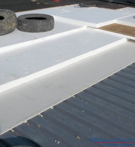 Benchmark Foam recycled eps360 insulation tapered roof system