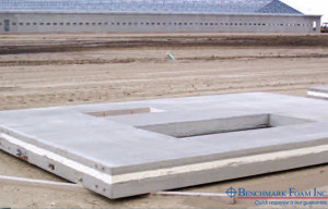 Benchmark High-Density EPS precast concrete wall