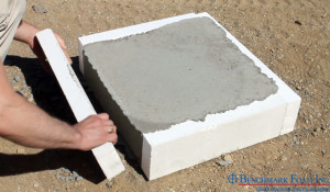 Easily Remove EPS Foam Form from Concrete