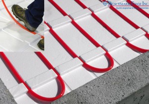 Benchmark Foam Thermo-Snap insulated panels for in-floor heat