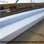 Benchmark Foam eps360 as base layer in tapered roof systems