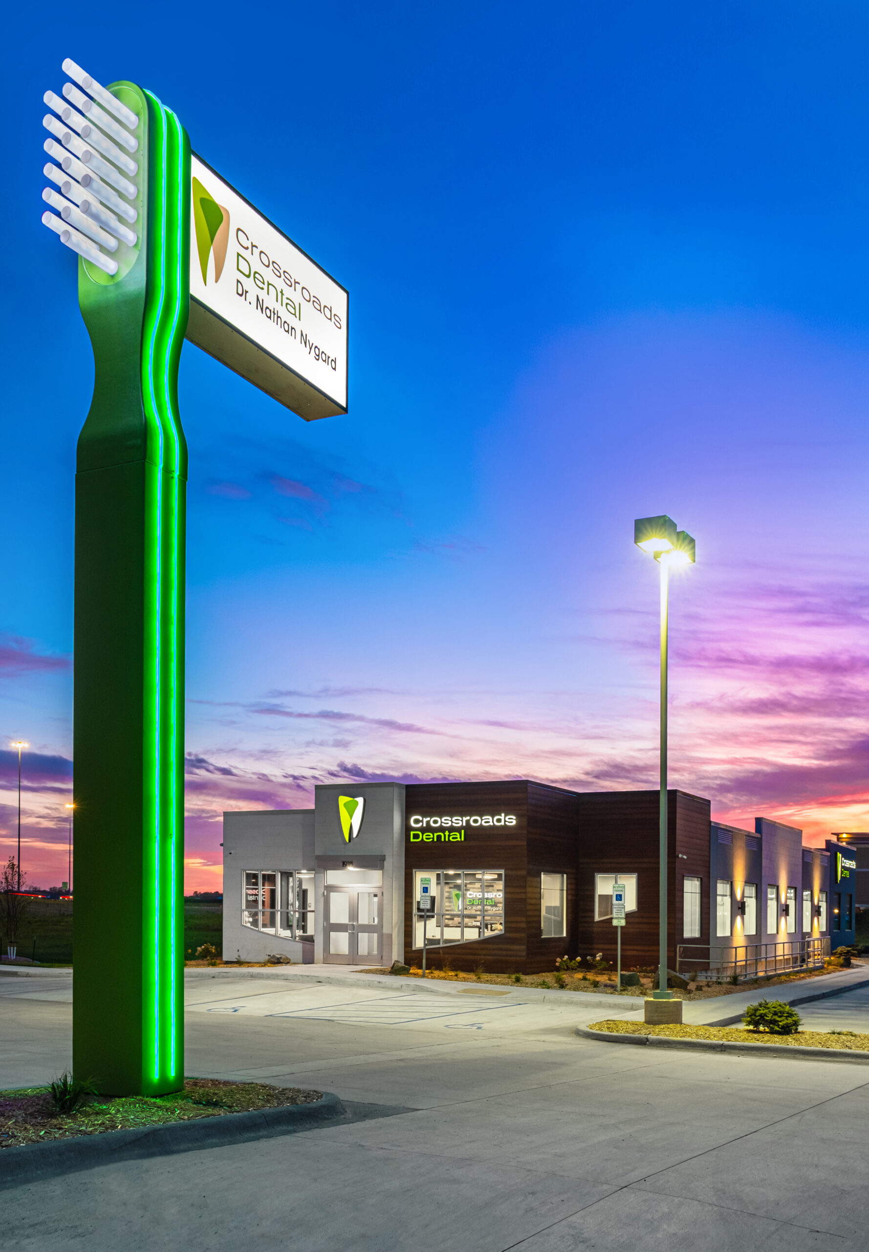 Foamcore Monument Signs for Commercial Properties